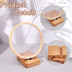 8 Stück Handyhalter aus Holz&nbsp;AJEW-DC0002-12