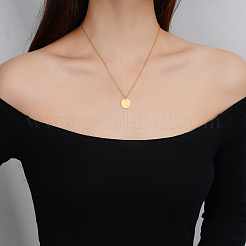 Elegante collar con colgante de estrella de David de acero inoxidable 304 para uso diario de mujer.&nbsp;NW9851-1