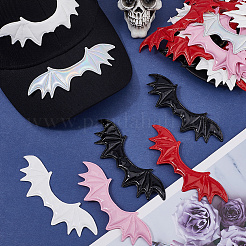 40 stücke 5 farben imitation leder bösen flügeln ornament zubehör&nbsp;WI-CL0001-01