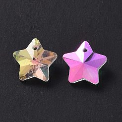 Glas Charms galvanisieren&nbsp;GLAA-H104-A10