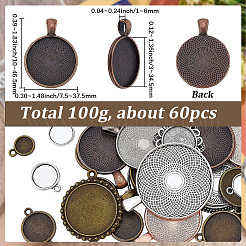 1 borsa con ciondolo in lega cabochon&nbsp;FIND-SC0023-79A-01