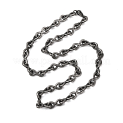 Unisex-Halsketten aus Edelstahl 304&nbsp;NJEW-C115-10AS