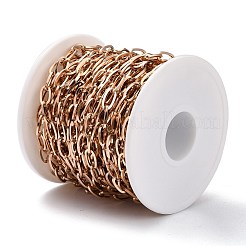 Placcatura ionica (ip) catena a graffetta in acciaio inossidabile 304&nbsp;CHS-H031-06RG