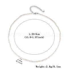S925 Silber Süßwasserperlen Schmuckset Armband Halskette böhmisch elegant Alltagskleidung&nbsp;VY4924-3