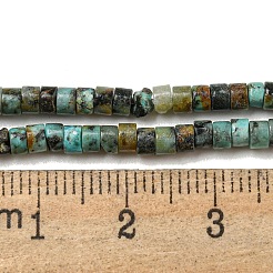 Natürliche afrikanische türkis (jasper) perlen stränge&nbsp;X-G-C084-D03-02