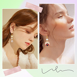 Kits de fabrication de boucles d'oreilles pendantes bricolage&nbsp;DIY-SC0003-31