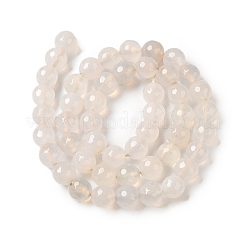 Brins de perles d'agate naturelle teintes et chauffées&nbsp;G-P539-D01-03