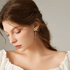 20 pz 2 colori per orecchini a bottone in ottone&nbsp;KK-FH0007-15