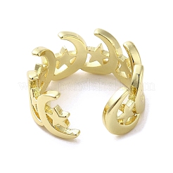 Fingerring aus Messing mit Rack-Beschichtung&nbsp;RJEW-C072-13G