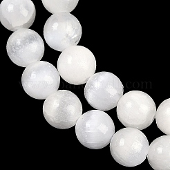 Brins de perles de sélénite naturelles&nbsp;G-G167-A02-01