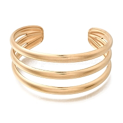 Bracelets manchettes bohèmes en acier inoxydable 304 à une ligne&nbsp;SA-CBA1E89-01A-G