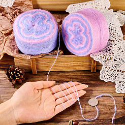 Segmentgefärbtes Strickgarn&nbsp;DIY-TAC0033-03E
