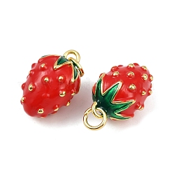 Pendentifs d'émail en laiton &nbsp;KK-C109-05A-G