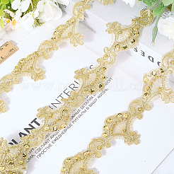 Ruban de dentelle à fleurs en polyester de 3 mètre&nbsp;OCOR-WH20001-20C