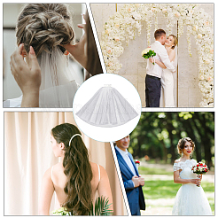 Voiles de mariée en maille de nylon&nbsp;AJEW-WH20018-76