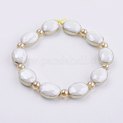 Opache perle di vetro fili&nbsp;EGLA-K013-PL-07H