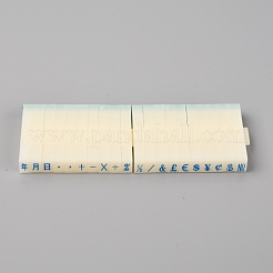 DIY-Stempel aus Plastik&nbsp;DIY-WH0001-04