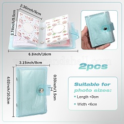 2 mini portafoto in PVC&nbsp;AJEW-SP0002-20A-02