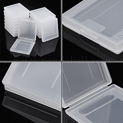 Rechteckige Plastikboxen&nbsp;CON-WH0087-20