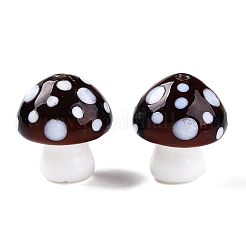 Chapelets de perles vernissées manuelles&nbsp;LAMP-T021-13B