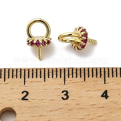 Picchetti in ottone zirconi con micro pavè&nbsp;KK-S397-03B