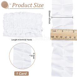 Gekräuseltes Stoffband&nbsp;DIY-WH0410-37