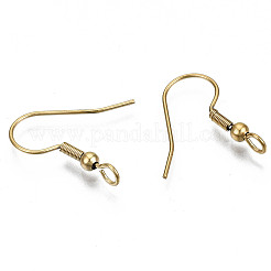 Crochets de boucles d'oreilles en acier inoxydable 304&nbsp;X-STAS-S111-003G