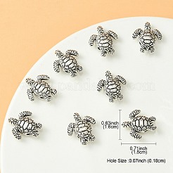 Perline in lega stile tibetano&nbsp;TIBEB-YW0001-24