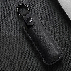 4 Stück kleine USB-Stick-Aufbewahrungstasche aus PU-Leder mit Daumenverschluss&nbsp;AJEW-CL0002-12
