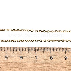 304 Edelstahl-Kabelkettenhalsketten&nbsp;STAS-O053-07G