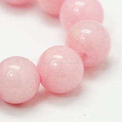 Chapelets de perles rondes en jade de Mashan naturelle&nbsp;X-G-D263-8mm-XS02