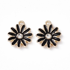 Pendenti strass in lega&nbsp;PALLOY-P287-01LG-02