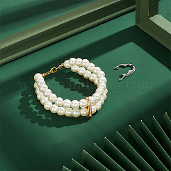 2 Stück 2 Farben rhodiniert 925 Sterling Silber Micro Pave klare Zirkonia Twister Verschlüsse&nbsp;FIND-PH0018-35B