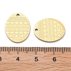 Placcatura ionica (ip) ciondoli in acciaio inossidabile 304&nbsp;STAS-G347-05G