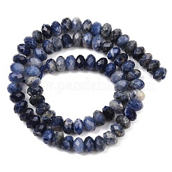Natur Sodalith Perlen Stränge&nbsp;G-C259-A23-5x8mm