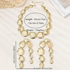 Schmucksets aus ovaler Legierung im Bohème-Stil&nbsp;FS-WGC4856-01