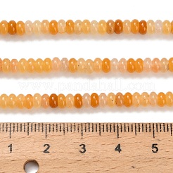 Naturali giallo perline avventurina fili&nbsp;G-Z110-B23-2x4mm
