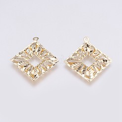 Messing Anhänger & Charms&nbsp;KK-I622-04G-NF