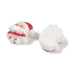 Weihnachts-Deko-Cabochons aus undurchsichtigem Harz&nbsp;LS-CRES-M036-03H