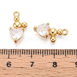 Ottone micro spianare pendenti zirconi&nbsp;X1-KK-N263-62G