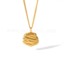 Collier pendentif en acier inoxydable 304 haut de gamme pour femme&nbsp;MR8055-2