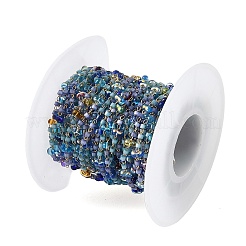 Handgemachte Messingglasperlenketten&nbsp;GL-CBA1C06-05G