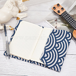 Couvertures de livres en coton et lin&nbsp;DIY-WH0430-203C