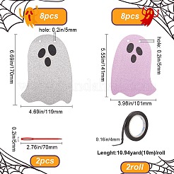 Halloween-Thema-Geister-Papierschlange zum Aufhängen&nbsp;DIY-WH20014-02B