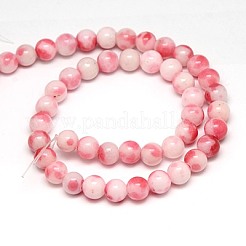 Abalorios de jade natural persa hebras&nbsp;G-G597-6mm-XTH-01