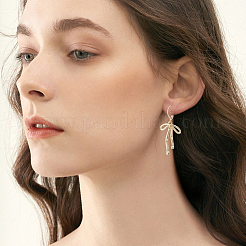 60 pièce 3 styles de boucles d'oreilles à levier en acier inoxydable 304&nbsp;STAS-BBC0008-30E