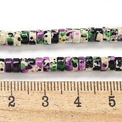 Backfarbe synthetische türkise Perlenstränge&nbsp;G-H060-02A-05