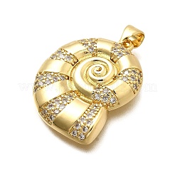 Colgante micropavé cubic zirconia de latón&nbsp;KK-C087-13G