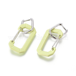 Orecchini a cerchio in ottone&nbsp;EJEW-G262-01P
