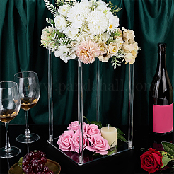 Transparente Blumenständer aus Acryl&nbsp;AJEW-WH0794-79